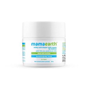 Mamaearth Milky Soft Diaper Rash Baby Cream 50gm